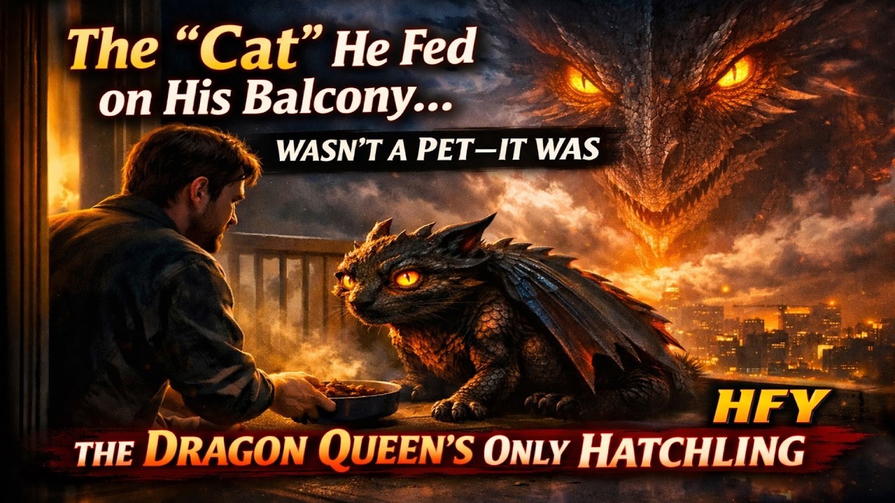 The “Cat” He Fed on His Balcony Wasn’t a Pet — It Was the Dragon Queen’s Only Hatchling | HFY