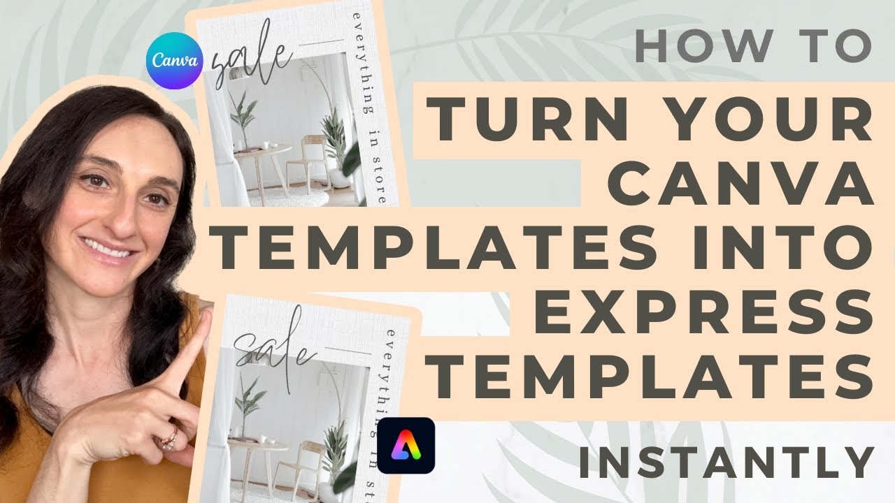 Convert Canva Template to Adobe Express Templates Instantly! | Super Easy Hack