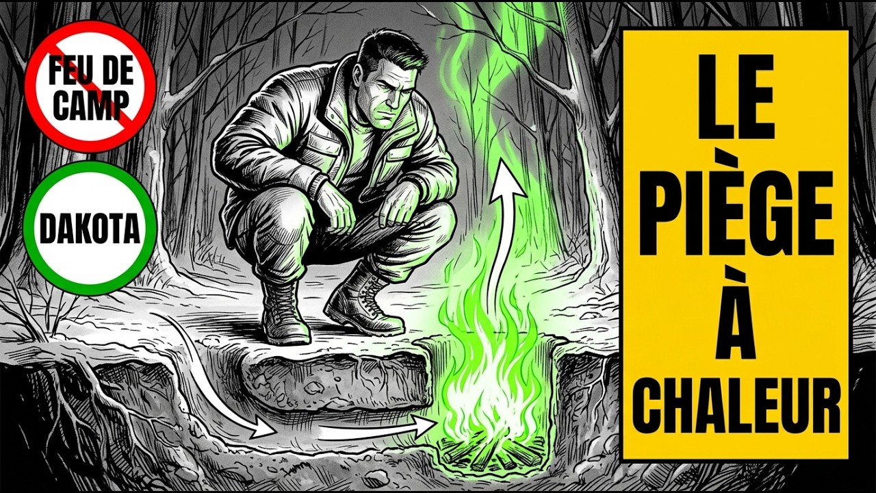 Ce minuscule feu de camp génère PLUS de chaleur qu’un énorme feu (physique du feu expliquée)