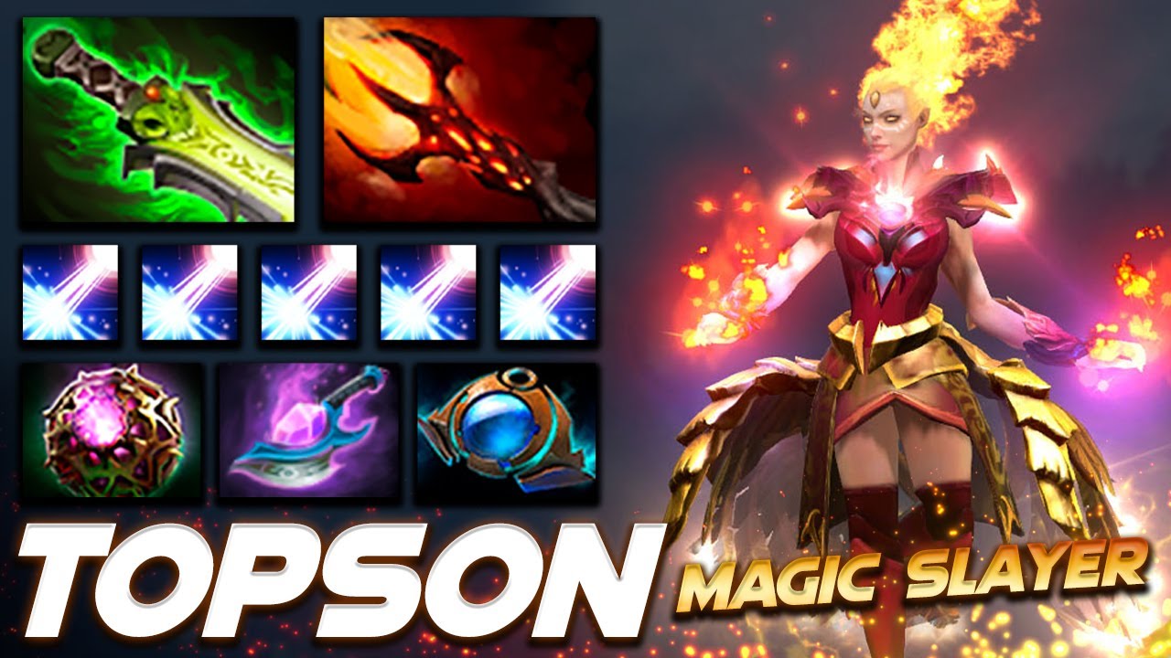 TOPSON LINA SLAYER - Dota 2 Pro Gameplay [Watch & Learn]