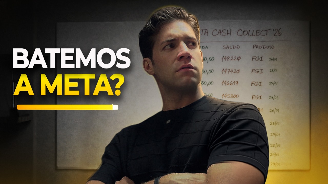 VLOG - SERÁ QUE BATEMOS A META NO PRIMEIRO MÊS DE 2026?