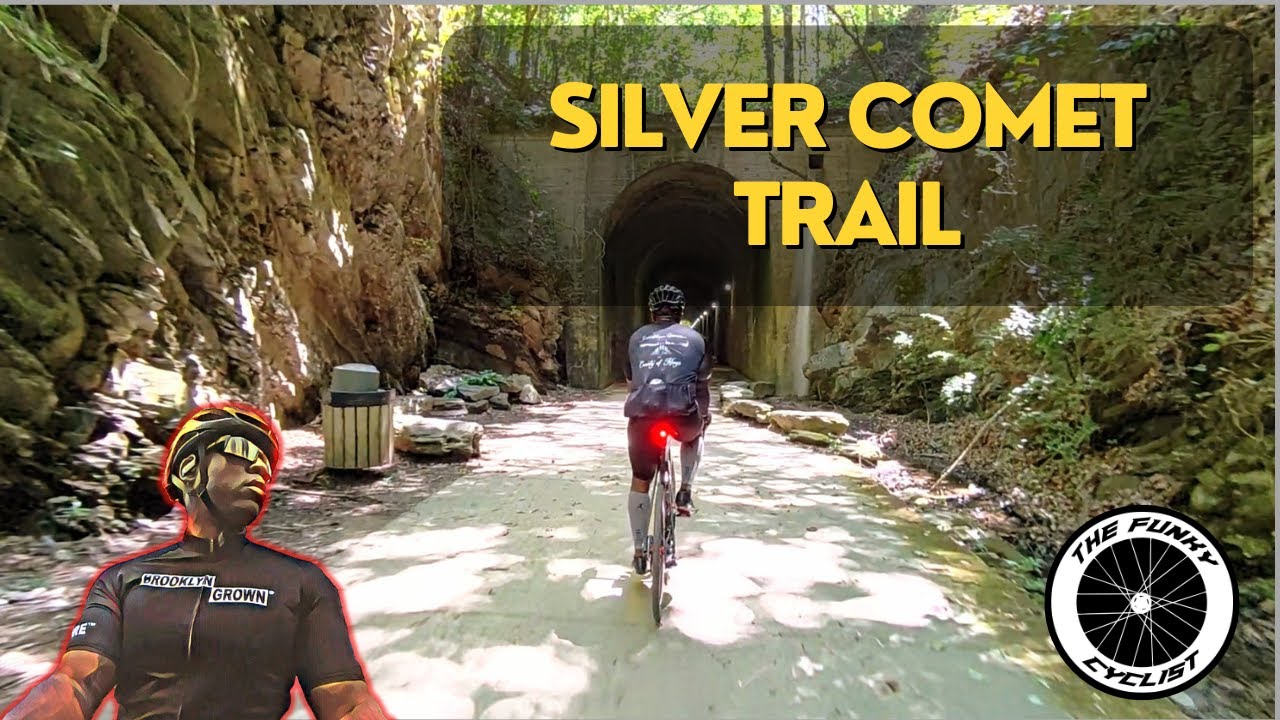 Cycling the Silver Comet Trail - Smyrna - Atlanta - Cobb County - Georgia