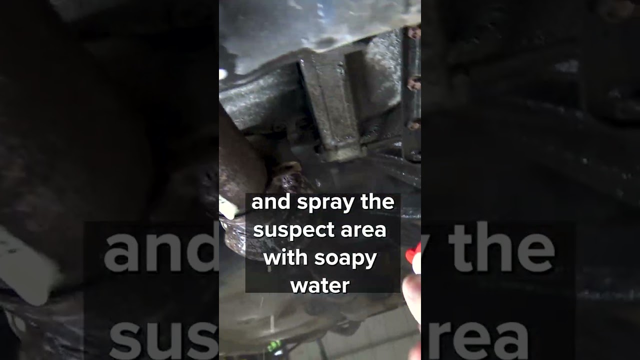 Find exhaust leaks the easy way #shorts #tipsandtricks #autorepair #fixed #diy