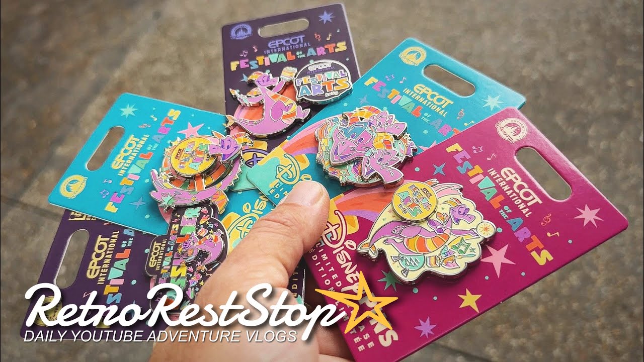 Shopping Epcot For New Epcot International Festival Of The Arts Pins & More | Retro Rest Stop