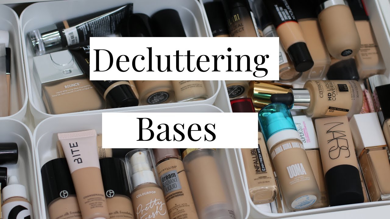 Decluttering Bases | Colección de Maquillaje 2021