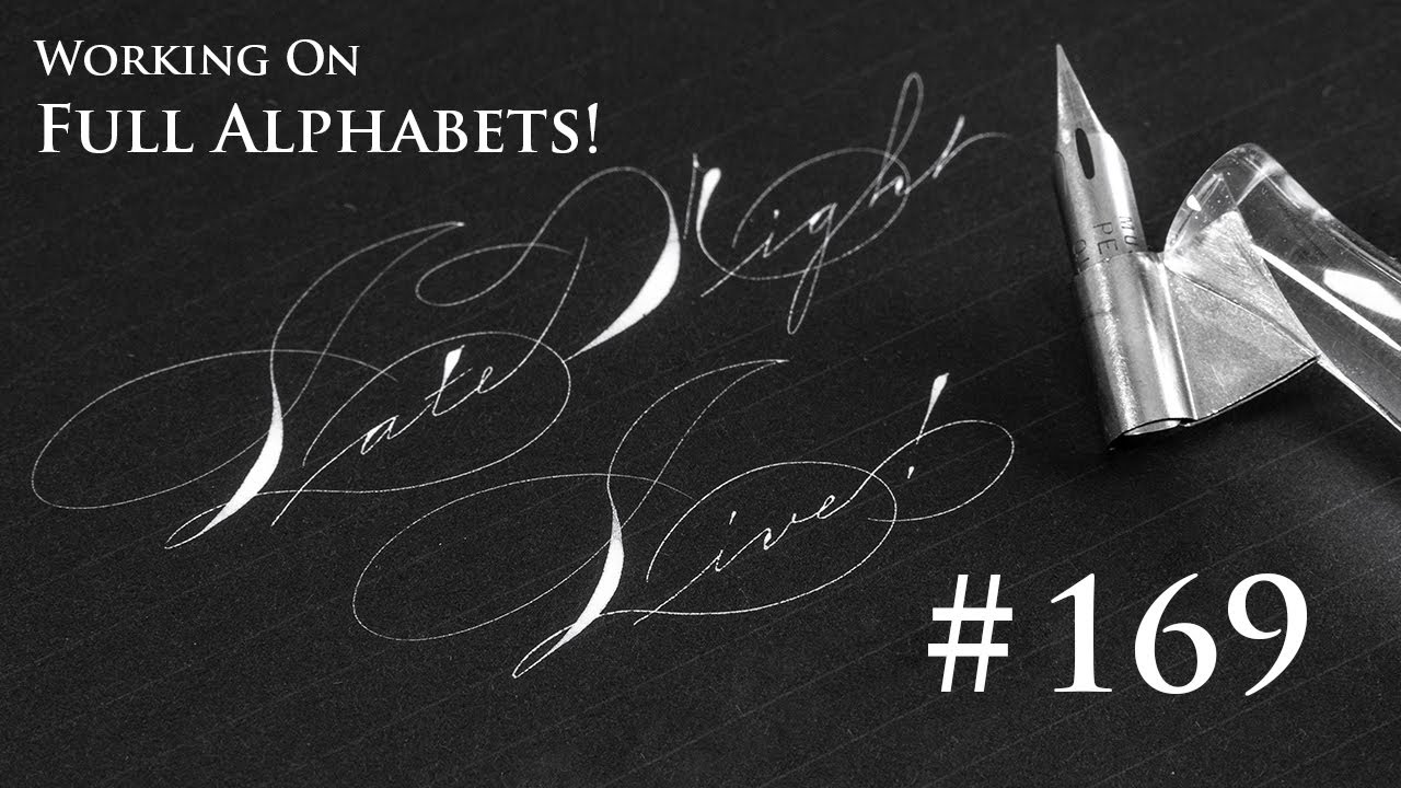 Working on Full Alphabets! (Late Night Live #169)