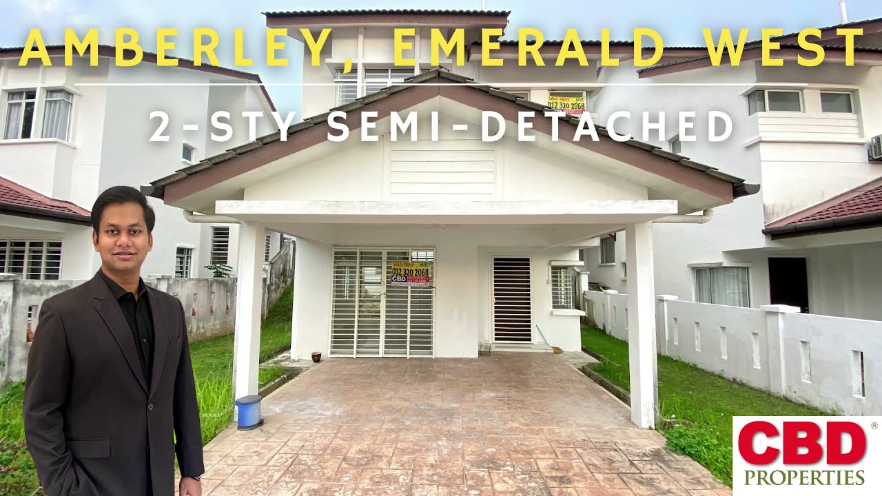 SOLD | Amberley, Emerald West (Kota Emerald) Rawang | 2-Sty Intermediate Semi-D (Type B)