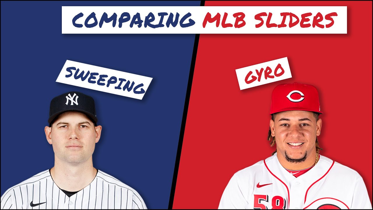 СРАВНЕНИЕ СЛАЙДЕРОВ MLB: Гироскоп против Подметания