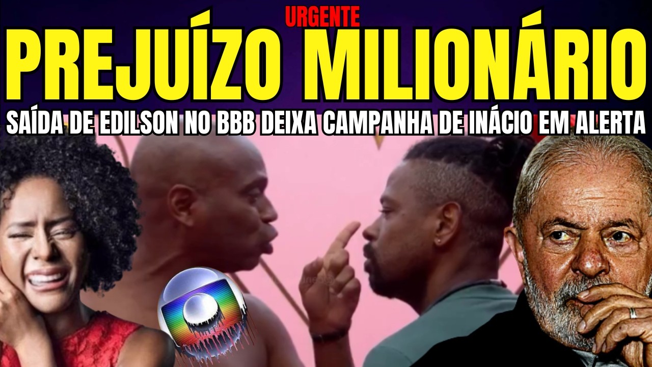 URGENTE SAÍDA DE EDILSON DO BBB FAZ GLOBOPLAY PERDER MAIS DE 65 MIL ASSINANTES “PREJUÍZO MILIONÁRIO”