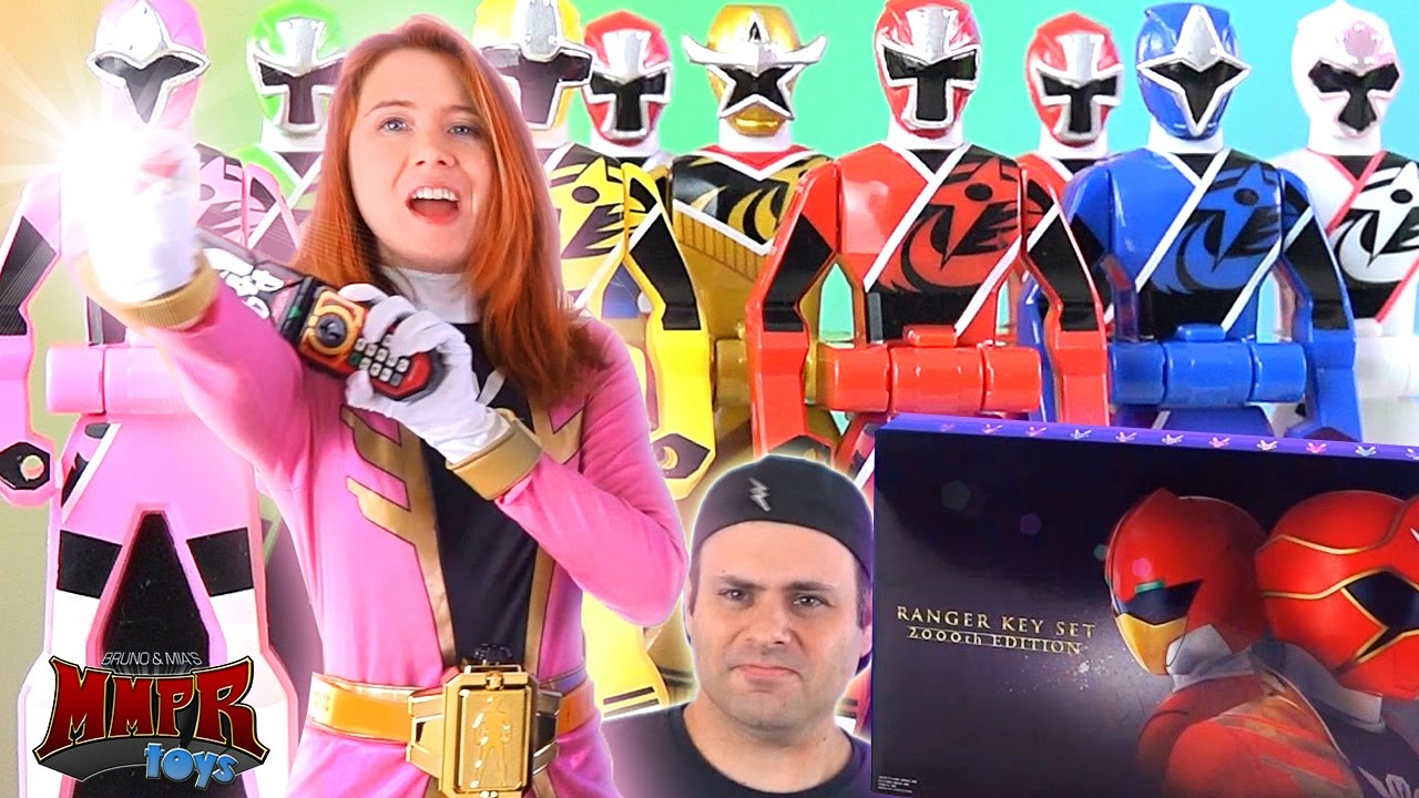 Gokaiger Ranger Key Set 2000th Edition Review! (Power Rangers Ninja Steel)