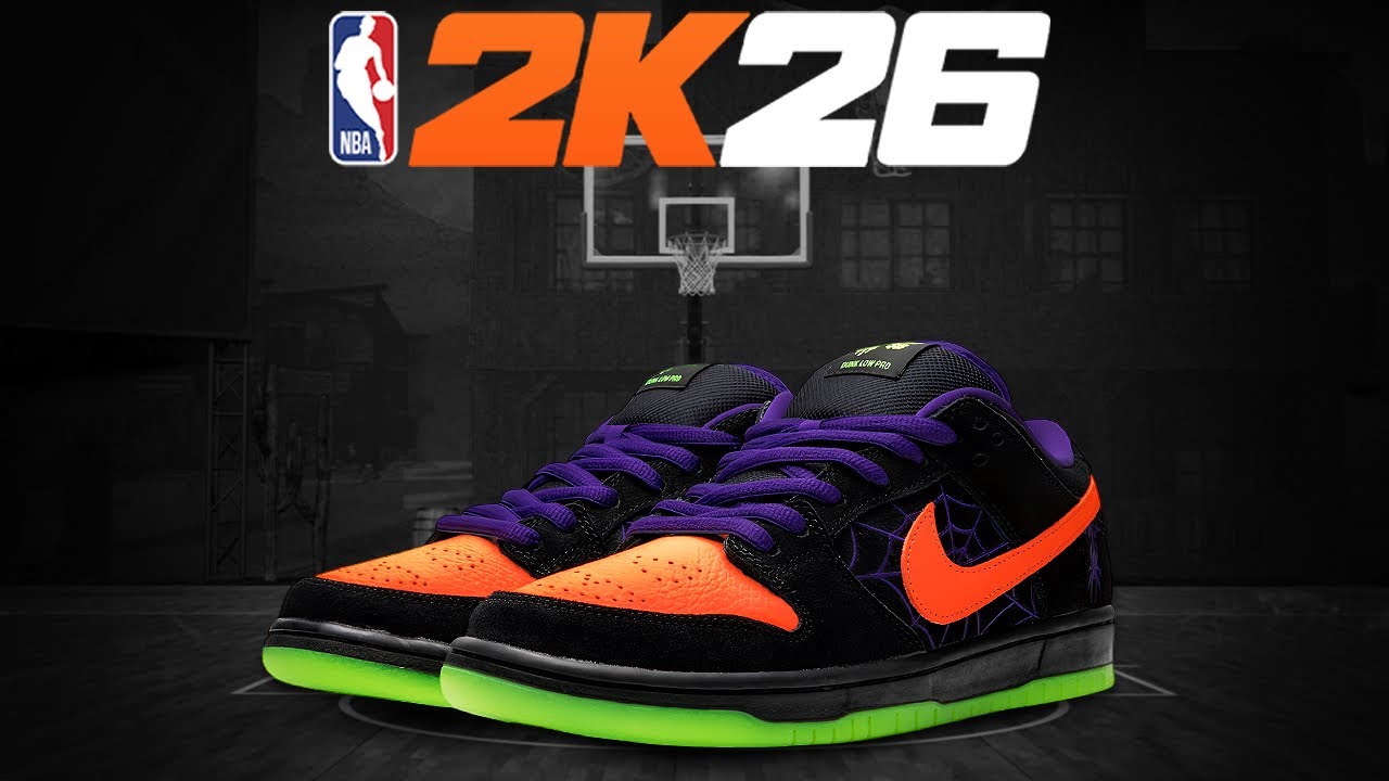 NBA 2K26 Создатель обуви нового поколения - Nike Dunk Low “Night Of Michief”