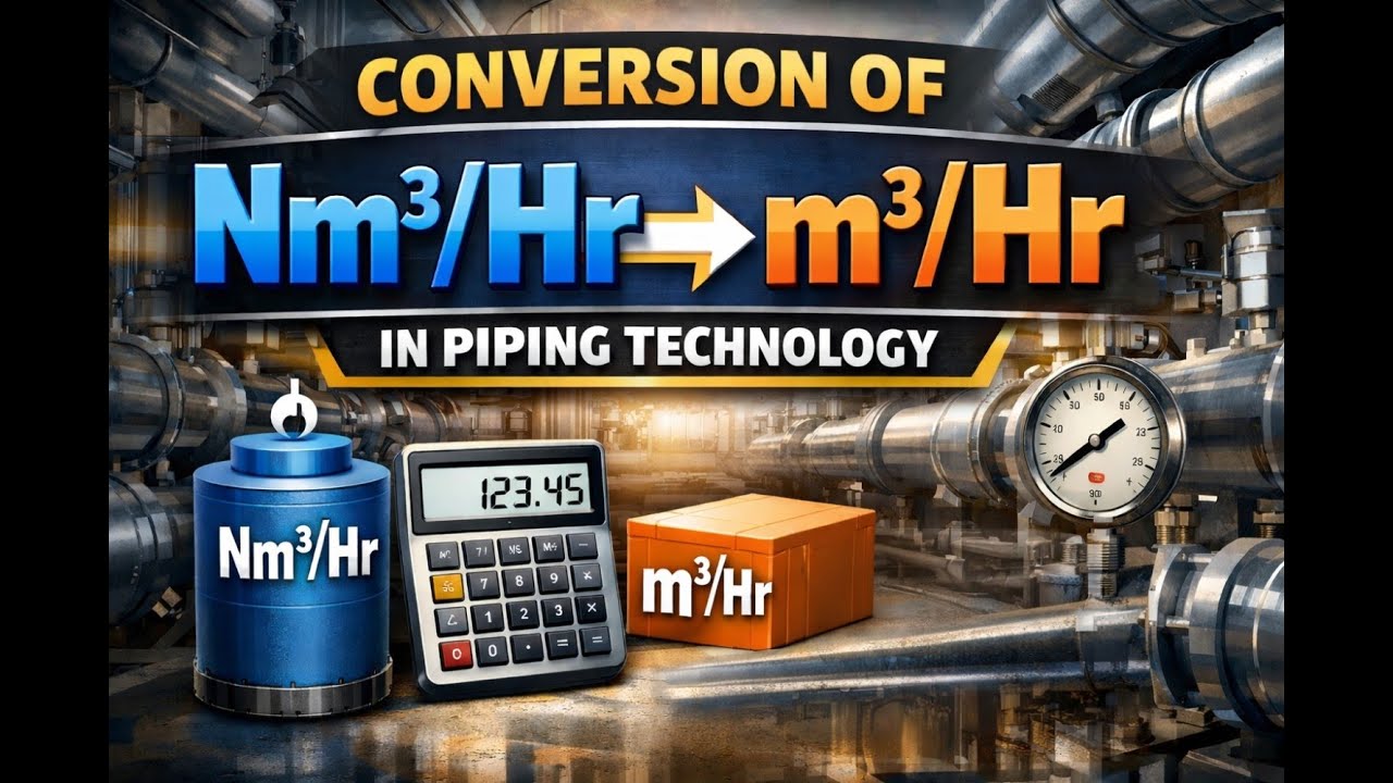How to convert Gas flow rate in nm3/hr to m3/hr | Nm3/hr to m3/hr | Unit conversion |