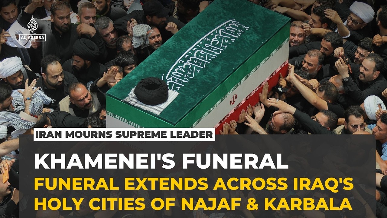 Khamenei funeral in Najaf and Karbala showcases Iran&rsquo;s regional influence