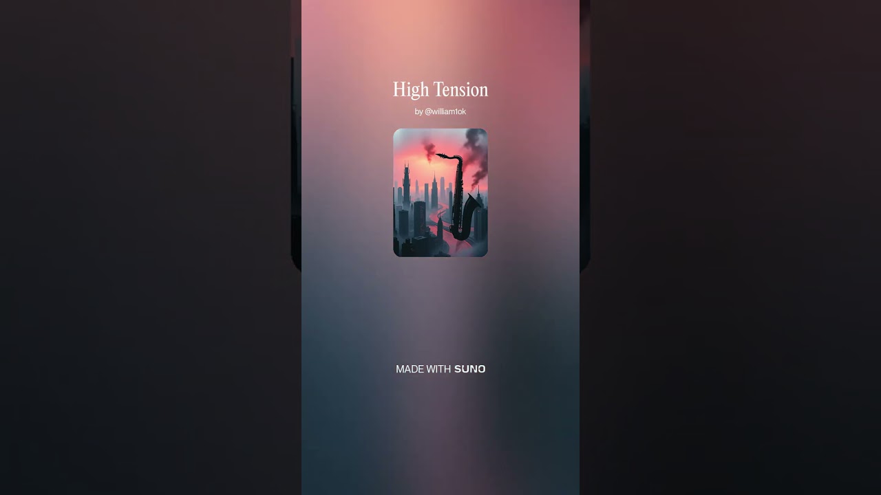 HIGH TENSION &mdash; Epic Trailer Music (Screaming Tenor Sax & Electric Cello) Instrumental