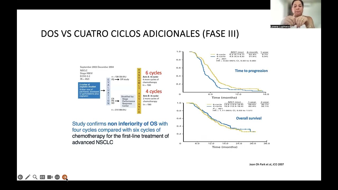 CANCER DE PULMON METASTASICO SIN DRIVERS DRA LUPINACCI