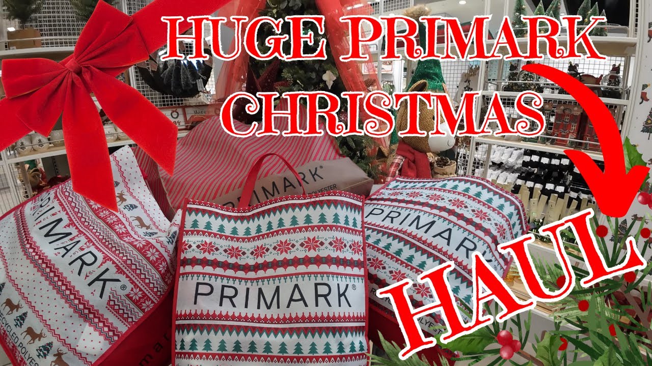 PRIMARK HUGE Christmas Haul 2024!