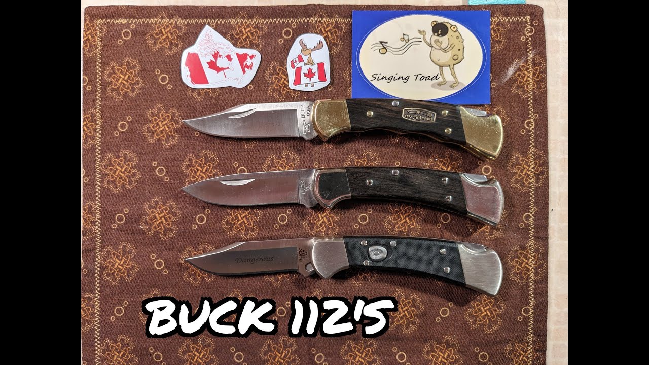 Three For Thursday & GAW Update! - Buck 112's @PaddysPotatoPeelers 