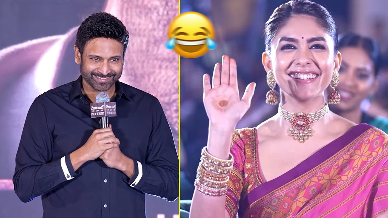 Sumanth Hilarious Speech at Dacoit Pre-Release Event 😂 | Adivi Sesh | Mrunal Thakur