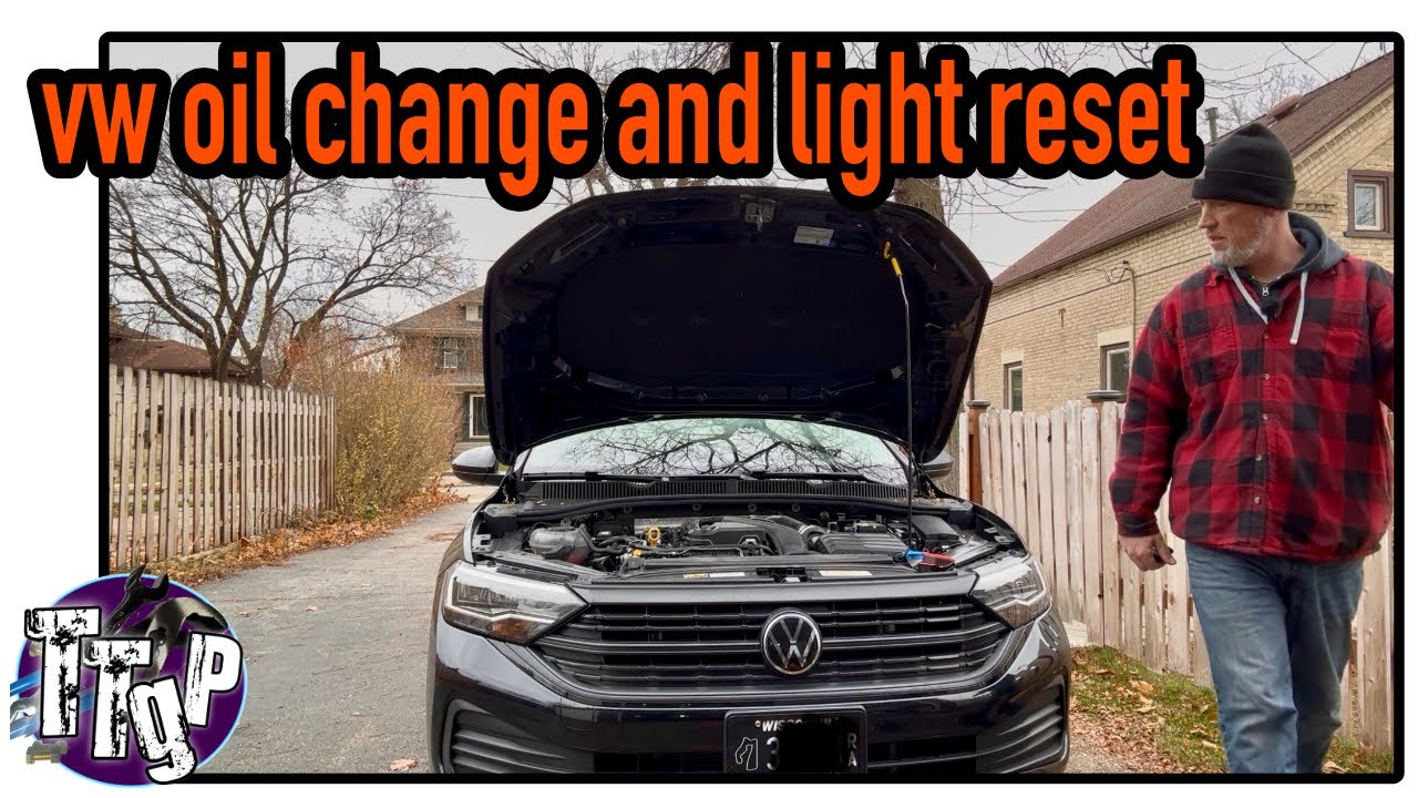 Замена масла и сброс индикатора на VW Jetta 23 — сэкономьте деньги, сделайте это самостоятельно с...