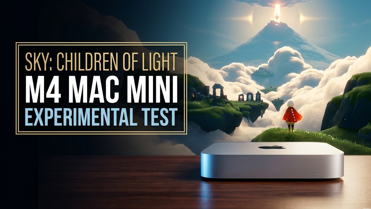 Experimental live-stream - Sky Children of the light - M4 Mac Mini