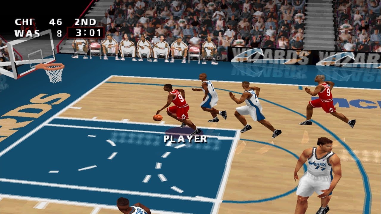 NBA Live 99 (PS1 Gameplay)