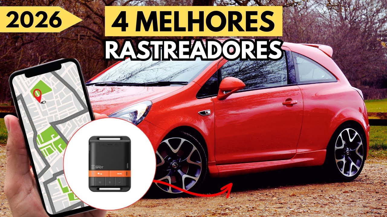 Os 4 Melhores Rastreadores Veiculares de 2026 &mdash; Para Carro e Moto