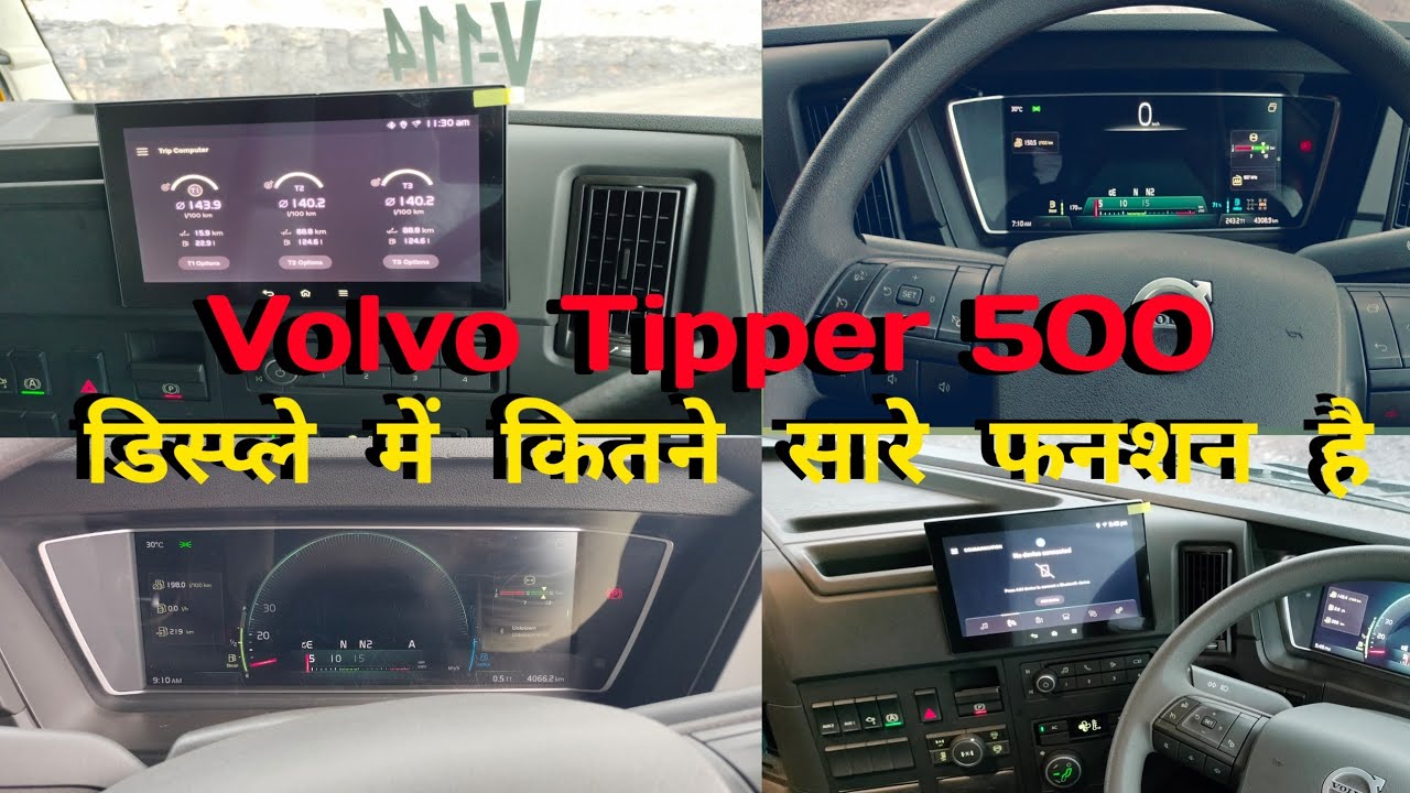 New Volvo 500 Display Symbol And Function || Volvo 500 Display Function ||