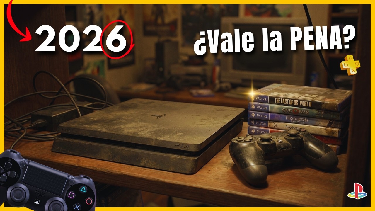 Probé la PS4 Slim en 2026... ¿Aún Vale la Pena? 📉