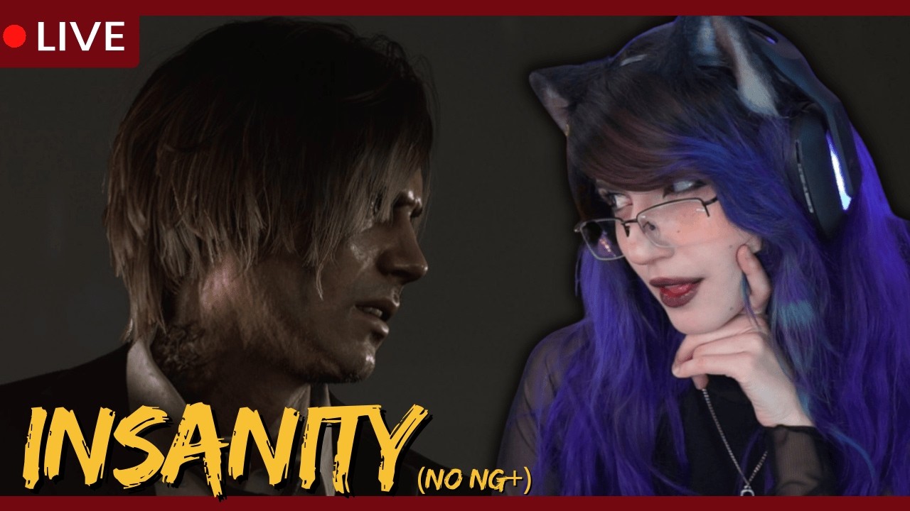 RE9 INSANITY NO NG+/INF Weapons [Day 5] || KittyRawr
