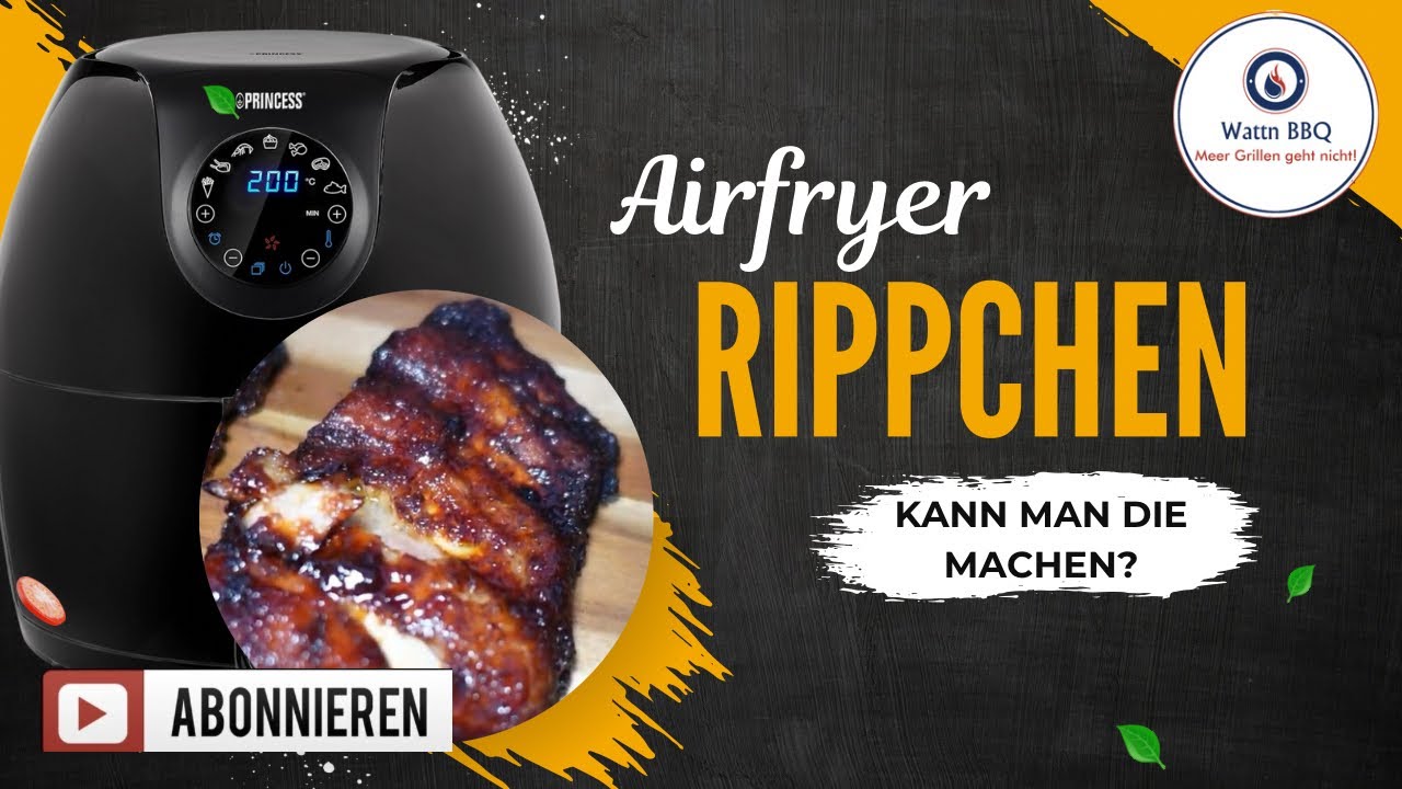 Rippchen im Airfryer unter 2 Stunden! Geht das?