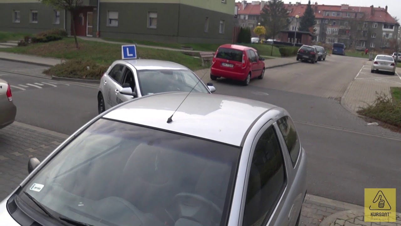 Parkowanie przodem - sposoby (patenty) po prawej str. jezdni Andrzej OSK Kursant