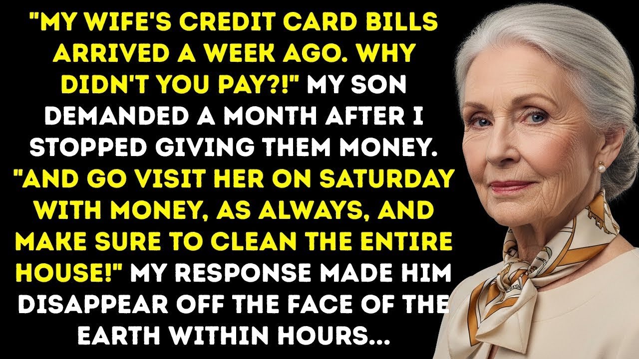 You Got My Wife's Debts Last Week. Why Haven't You Paid! — My Son Demanded...