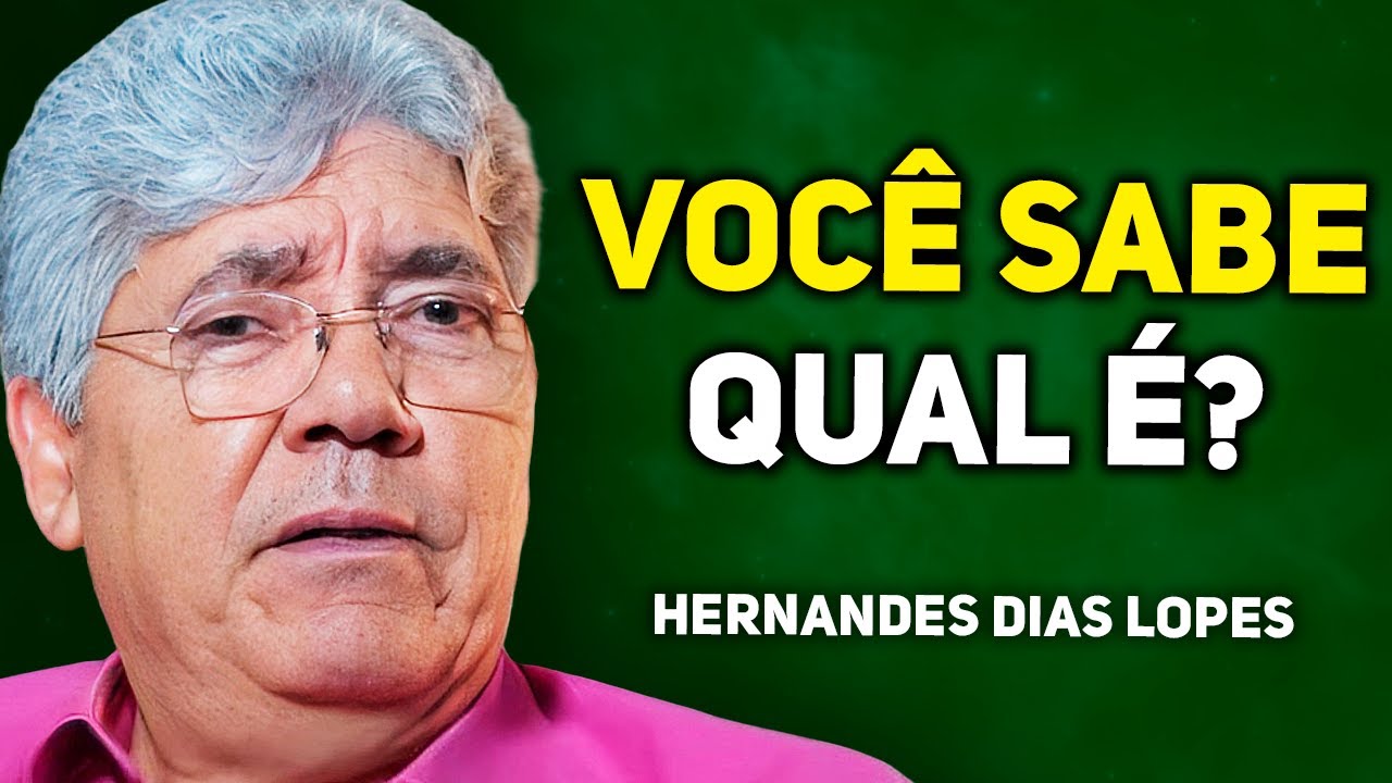 O MANDAMENTO QUE QUASE TODO CRISTÃO ESQUECE | Hernandes Dias Lopes