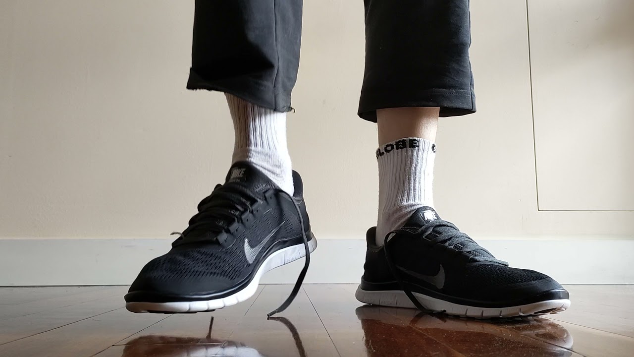 Nike Free 3.0 and globe socks play