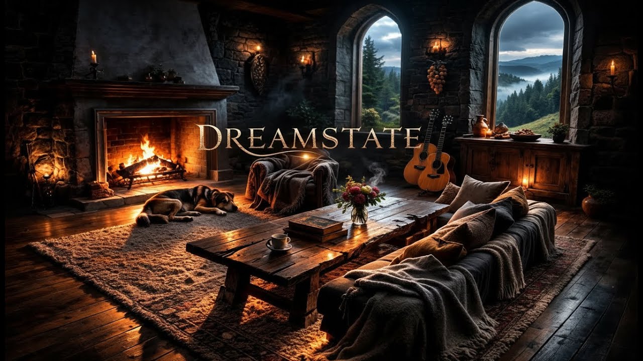 Rain and Acoustic Guitar for Mood Reset, Calm Mind & Relaxation