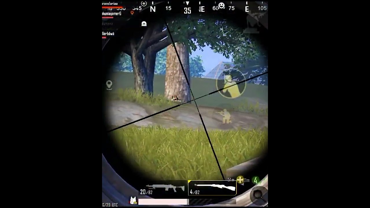 // Head is necessary 💢💢 // Pubg Sniping Status 🥶🥶 #shorts #scratchgaming