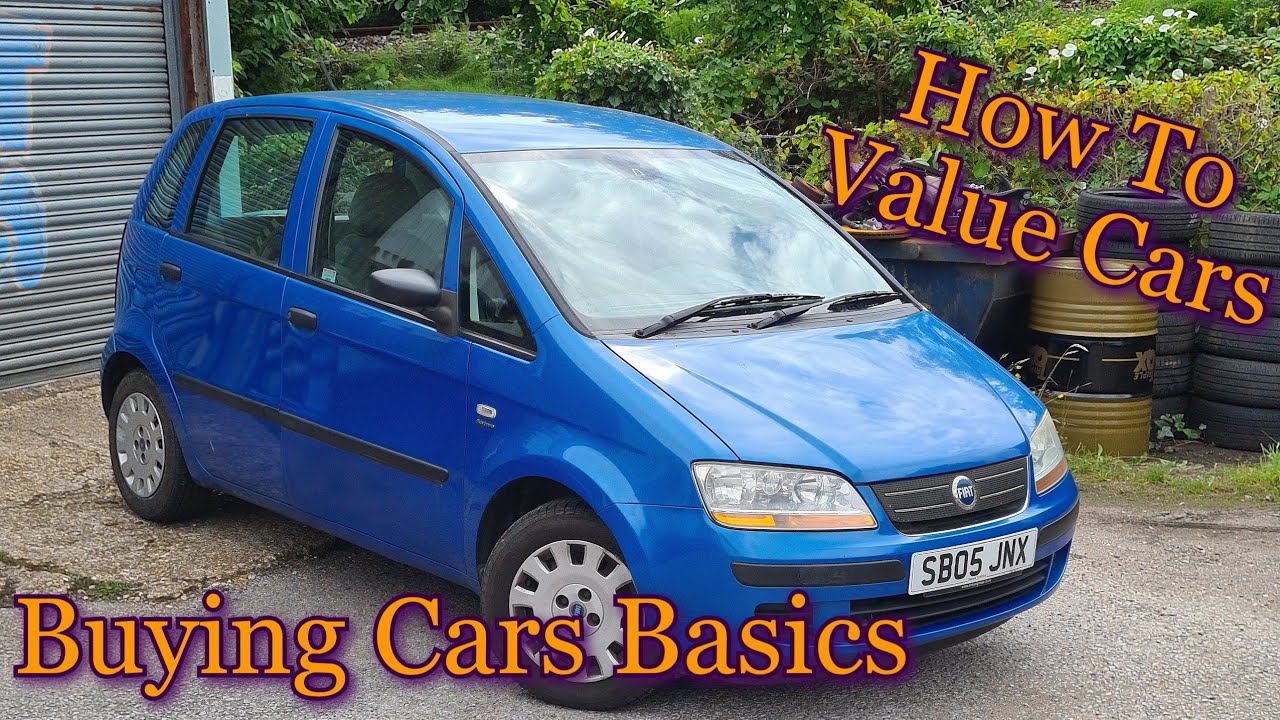 Flipping cars - How To Value Cars ( The Basics To Buying cars ).