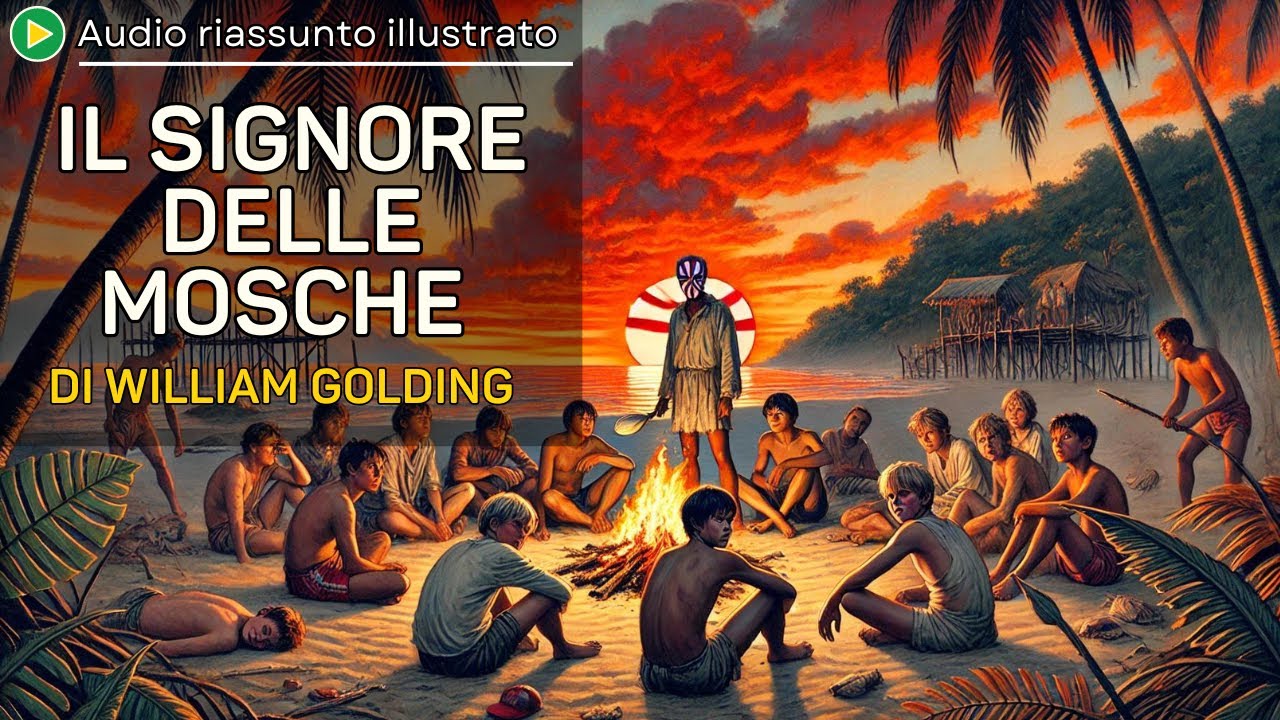 Il Signore delle Mosche (Lord of the Flies) di William Golding – Riassunto audio illustrato