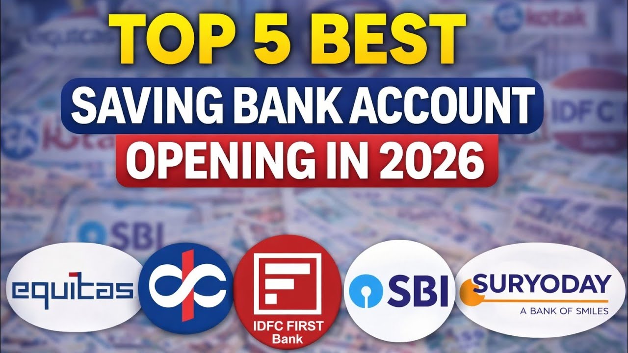 Top 5 Best ZERO Balance Accounts in 2026  | Best Bank For Savings Account