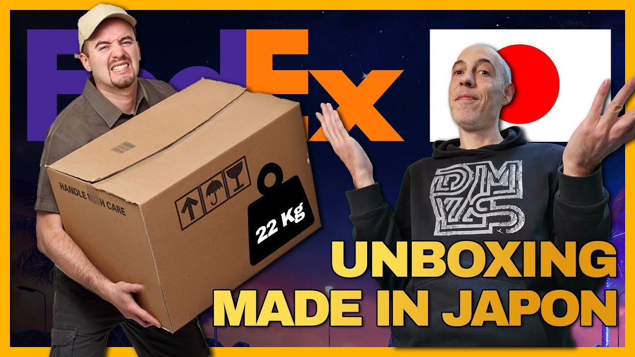Unboxing Japon : Un colis de 22Kg Retrogaming Nintendo, SEGA, Bandai..