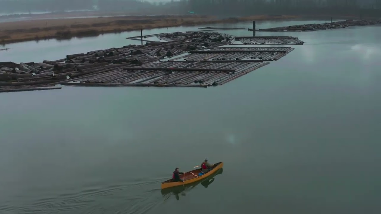 Canoeing Stave River in BC - Clipper Prospector 16