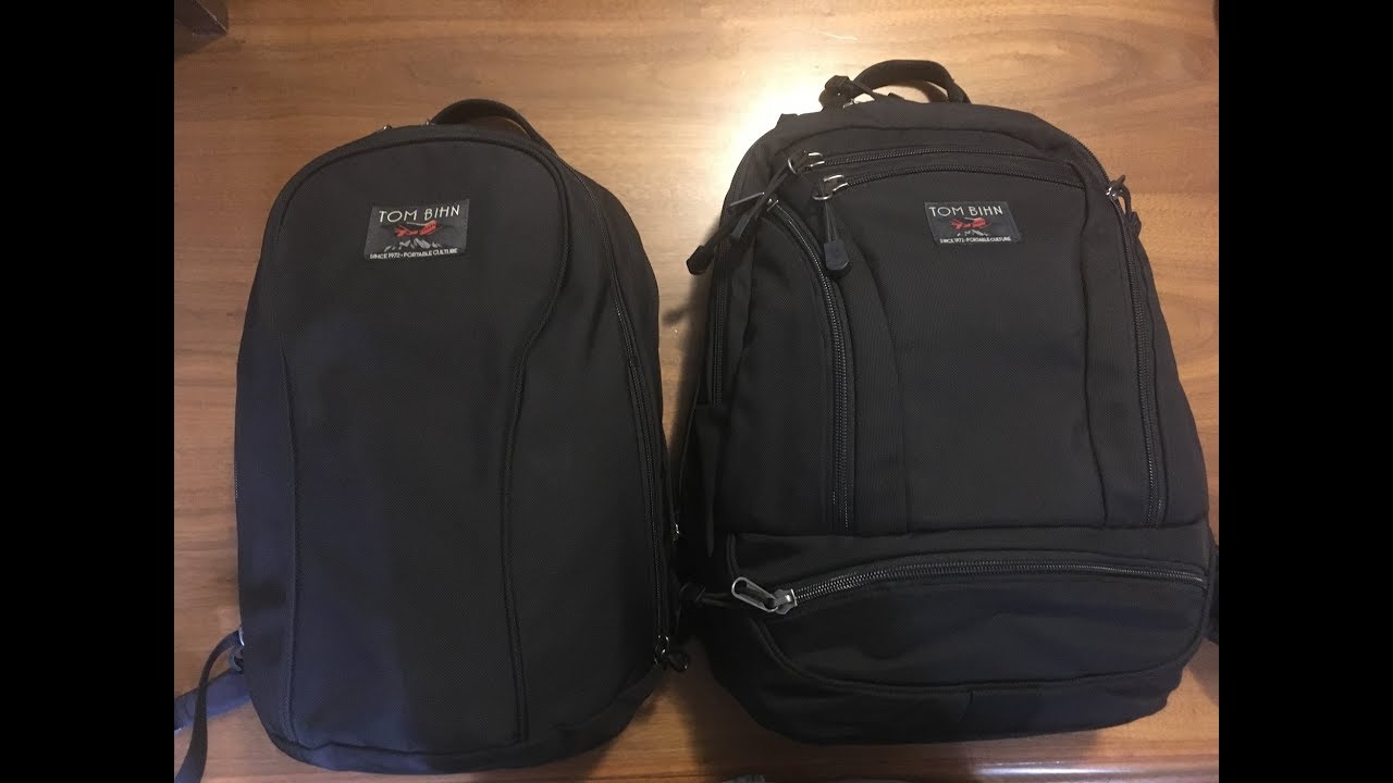 Comparison: Tom Bihn Synapse 19 v. Luminary