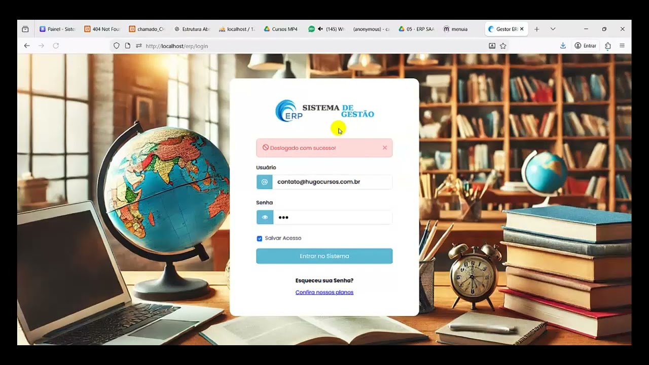 Desenvolvendo Sistemas com IA - Aula 35 - Token de segurança no acesso login - Módulo 06