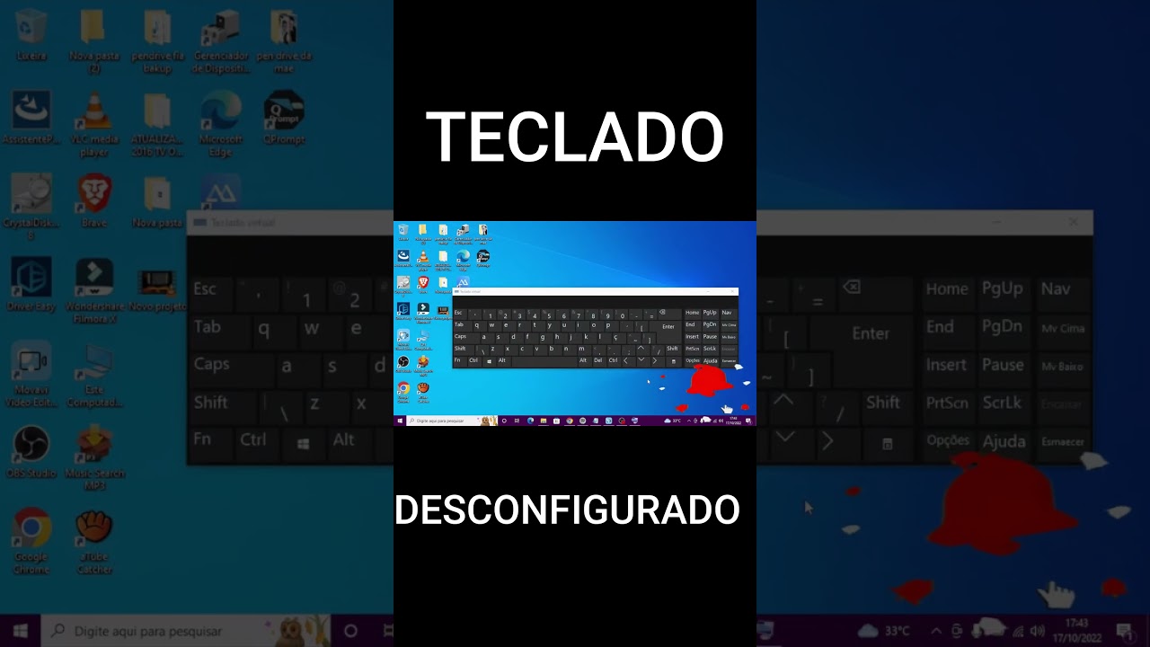 como arrumar fun&ccedil;&otilde;es trocadas no teclado [desconfigurado] 2024
