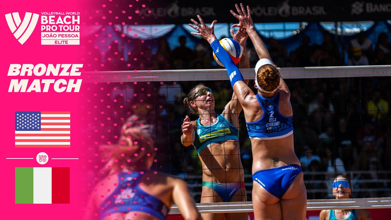 Kraft/Cheng vs.  Scampoli/Bianchi - Bronze Match Highlights | João Pessoa 2026 #BeachProTour
