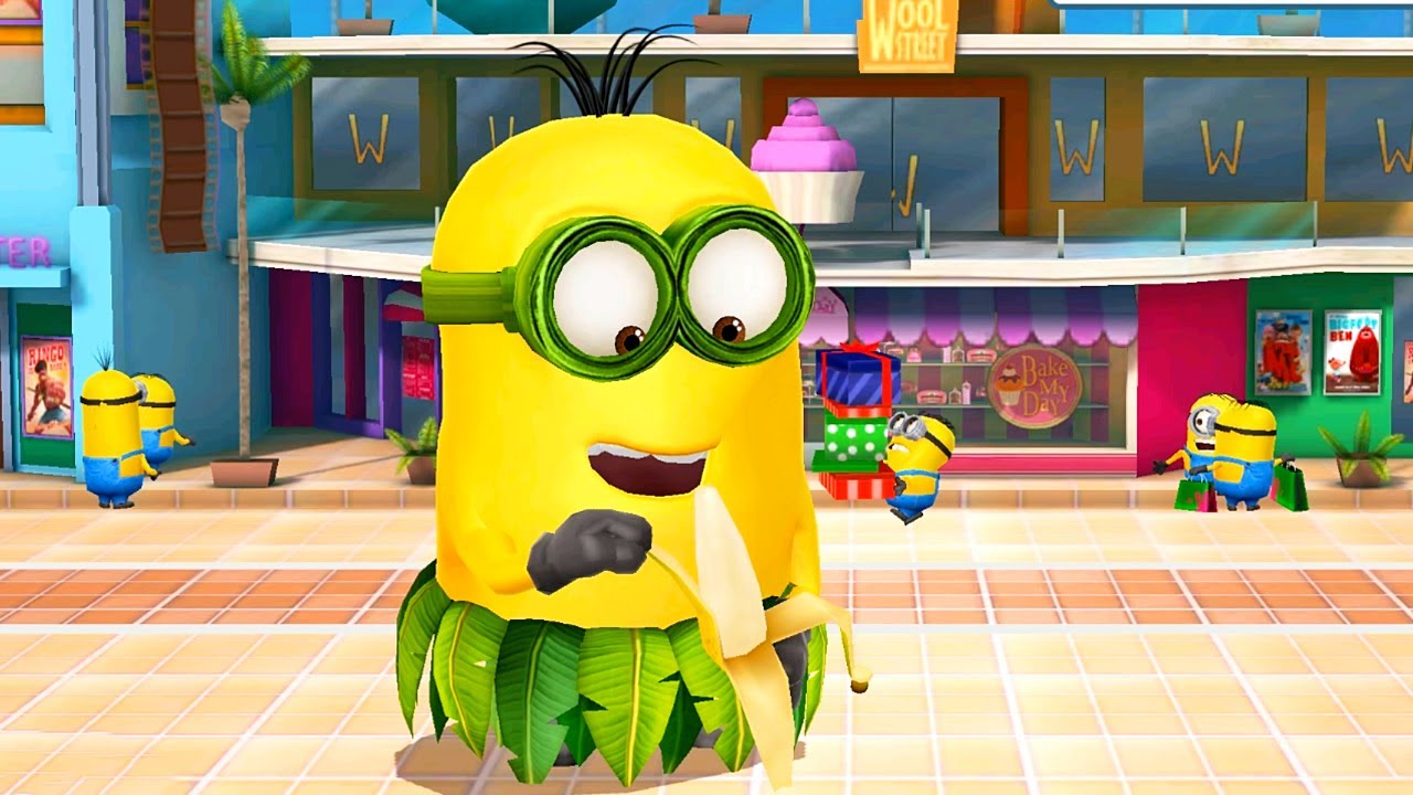 Minion rush lvl 831 - Run for 16m40s Avoid collecting Bananas with Jungle minion