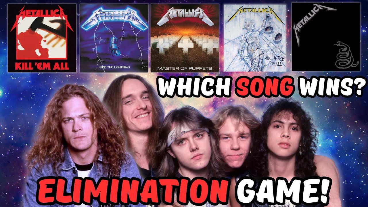 Metallica Songs Elimination Game! The First 5 Albums!