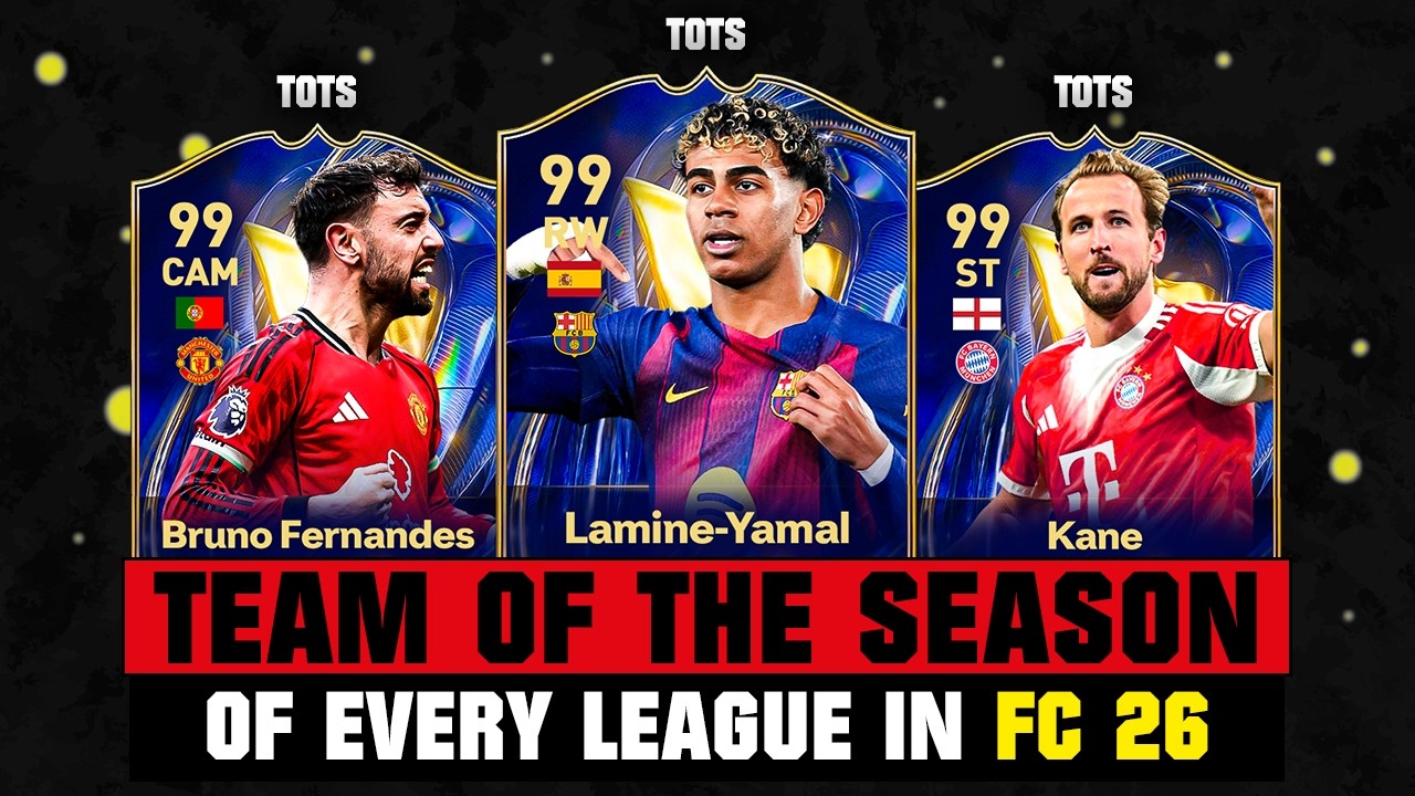 FIFA 26 | TEAM OF THE SEASON of Every League in FC 26 (TOTS)! 😱🔥