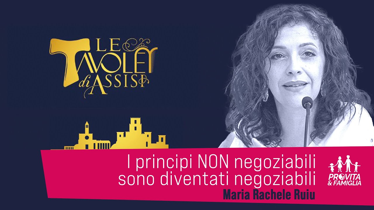 I principi NON negoziabili sono diventati negoziabili.