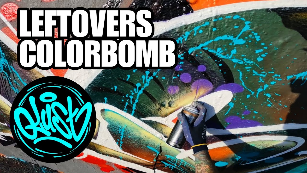 💥 Graffiti - Leftovers Colorbomb 💥 Mixed Spraycans - Can Control